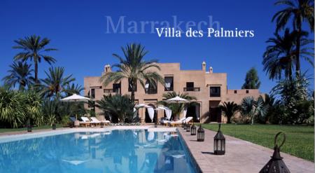 Marrakech villa des palmiers.